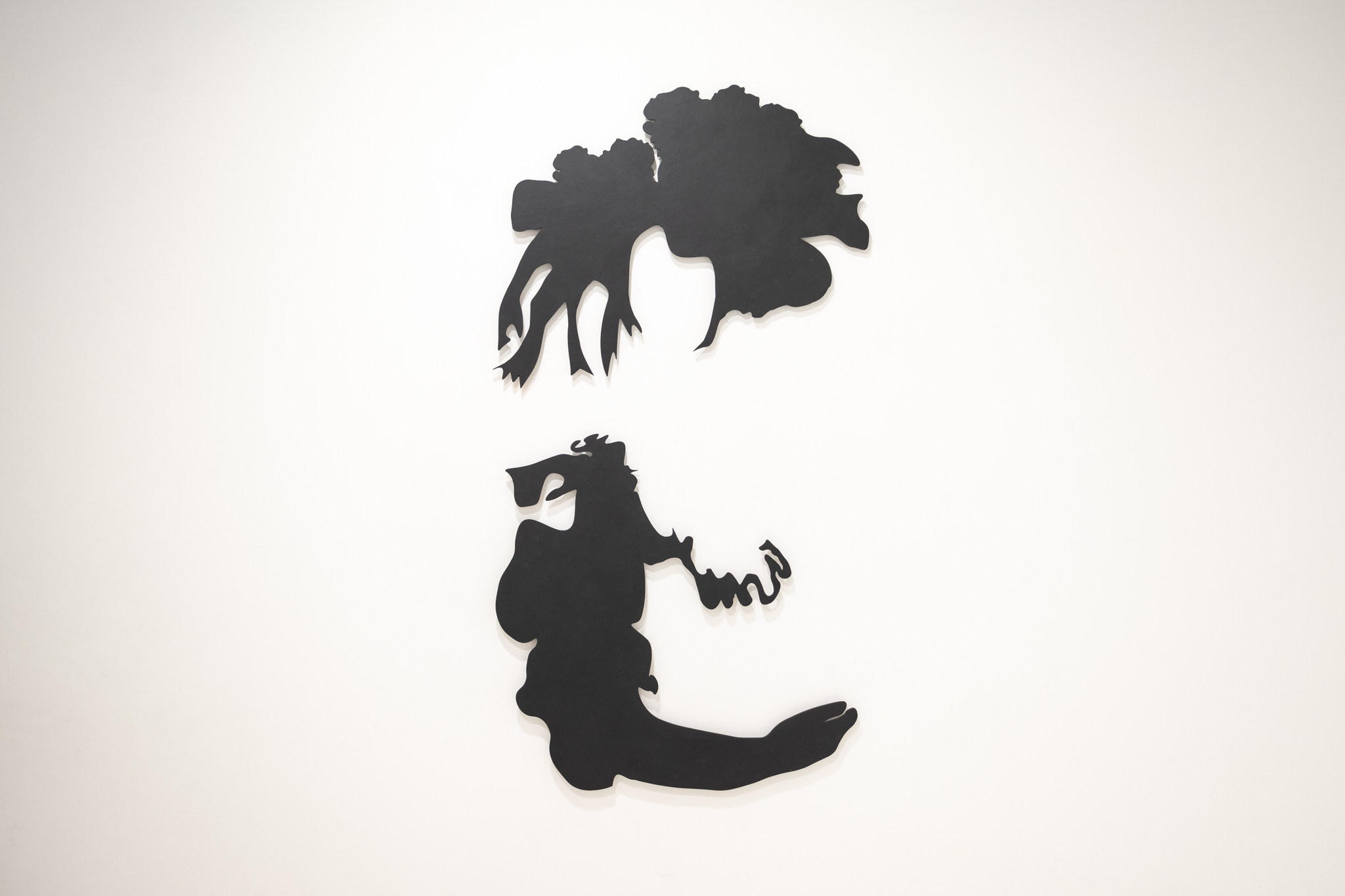 Slay, 2023 painted plywood, image Jaakko Kahilaniemi